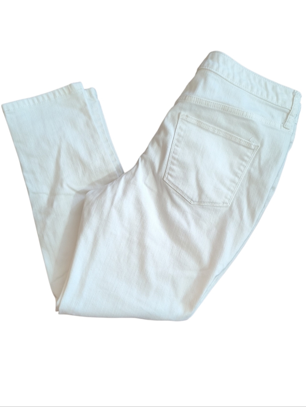 Universal Thread White High Rise Skinny Crop Jeans Size 12